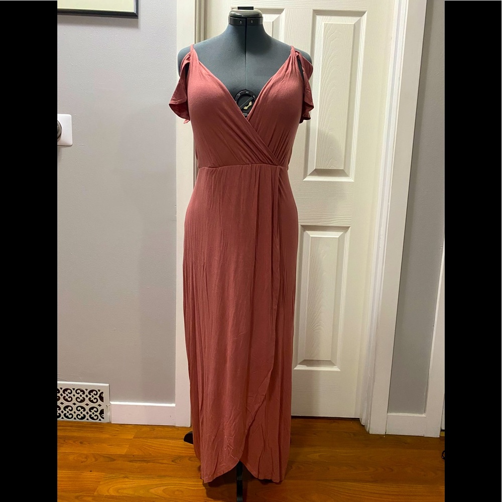 Dusty Rose Maxi Dress